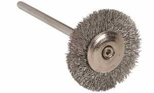 Cepillo de Cerdas de Alambre de Plata